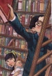 Baudelaires in Library 