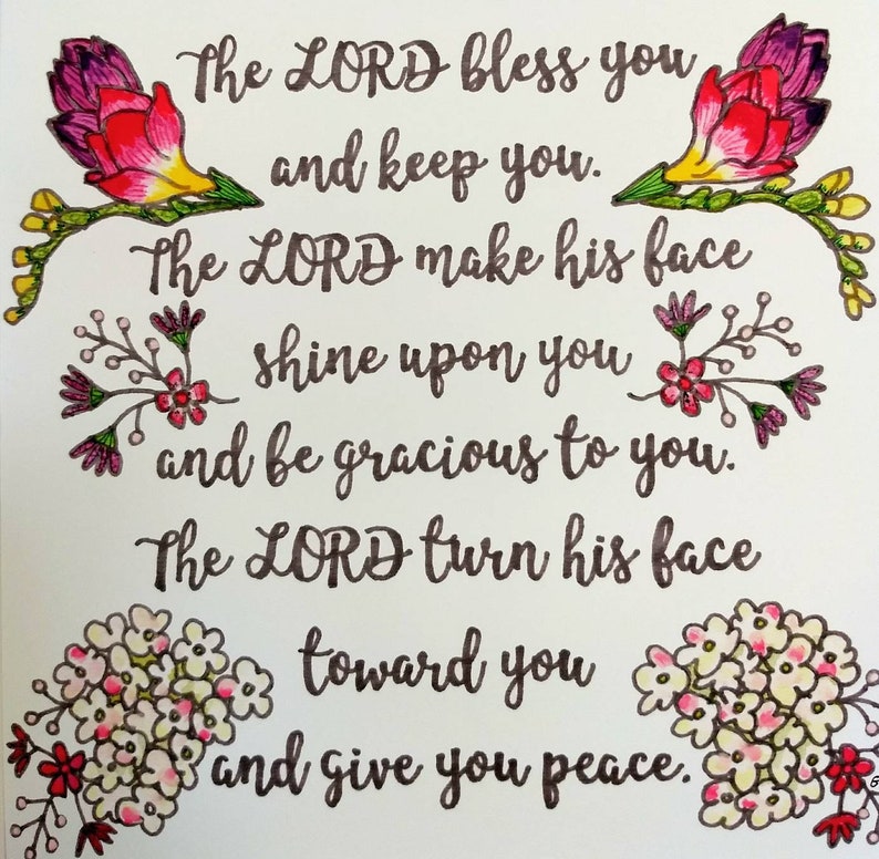 The Lord Bless You /& Keep You