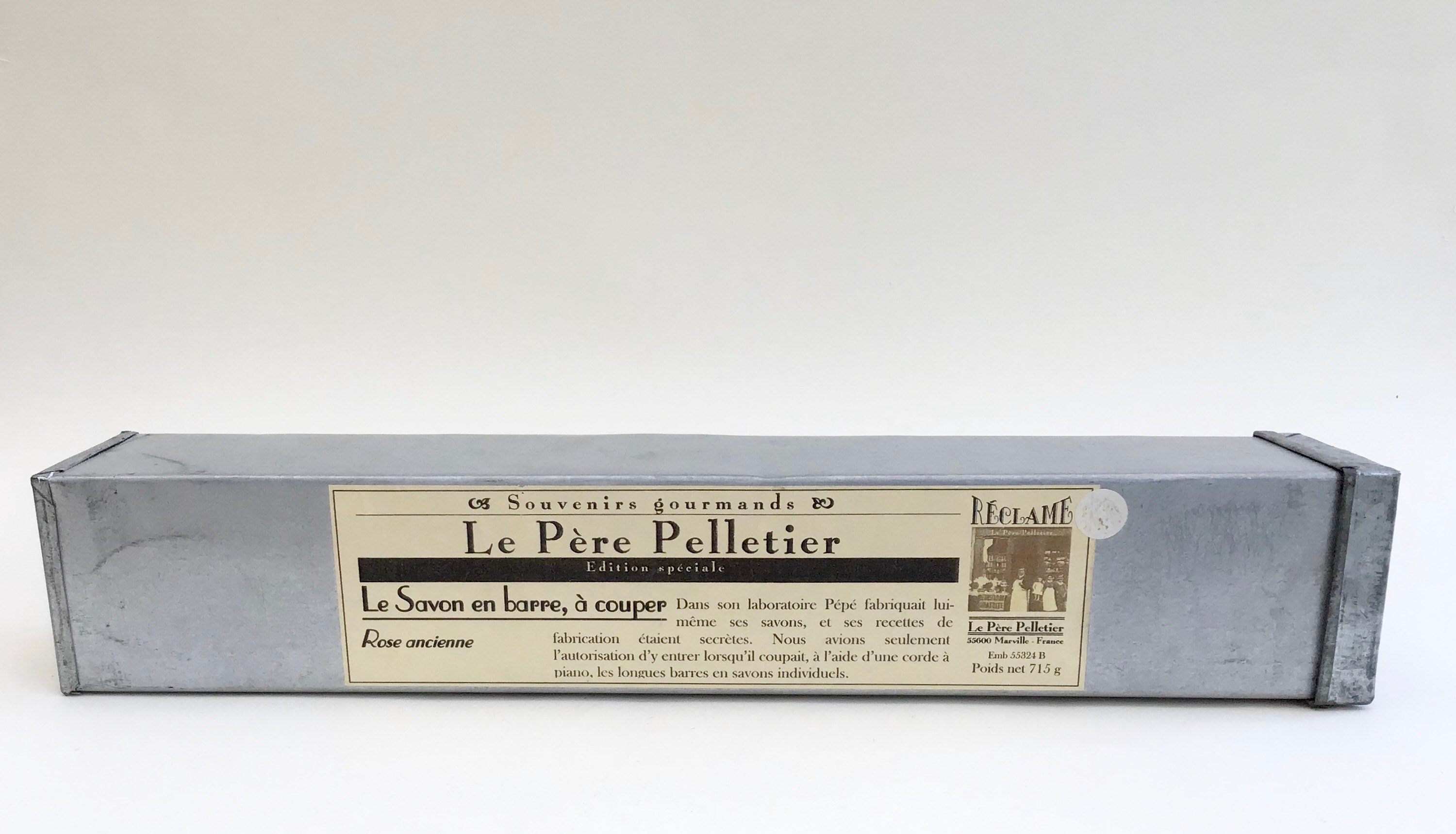 Le Père Pelletier Vintage French Soap Tin Bathroom Décor Soap 