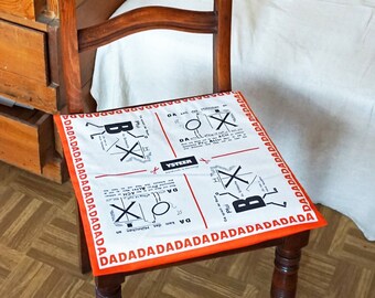 DADAISM PILLOW CASE organic cotton 40x40cm 16x16inches
