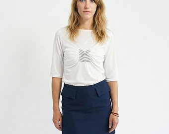 Short Skirt with Pockets in various fabrics