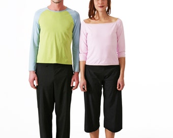 Pantalons Capri pour femmes dans divers tissus