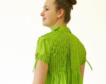PLEATS DRESS in different colors, Empire, high waist, a-line in various colors