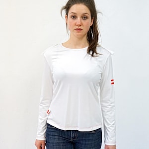 T-SHIRT No. 1 with epaulettes + screen print in different colors