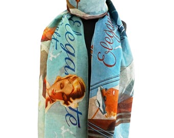 ART-DÉCO SCARVES cotton + silk