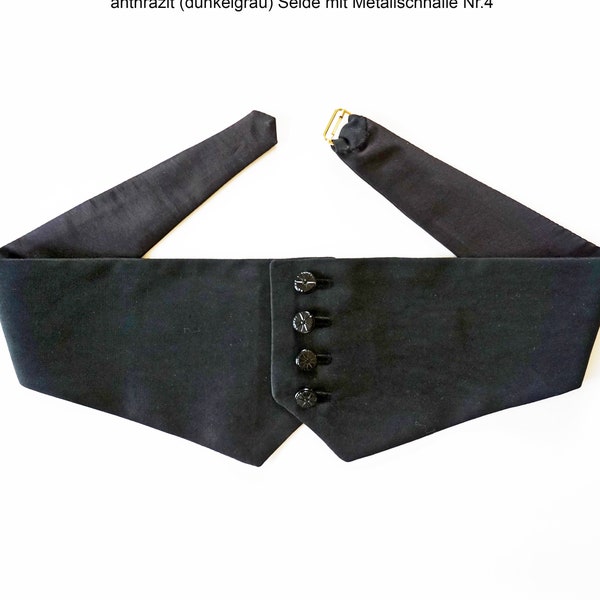 CUMMERBUND in different fabrics: silk velvet