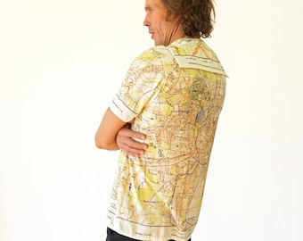 KARL-MARX-STADT shirt with sailor collar, plan from 1960s