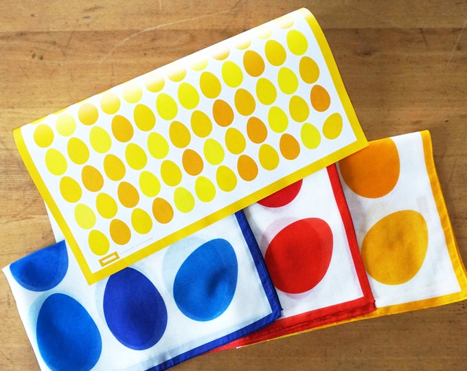 Featured listing image: EASTER EGGS wrapping paper or poster, gift present, sheet 42x59cm 16,5x23,4", Size A2