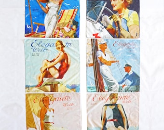 ART DECO scarf headscarf bandana silk organic-cotton, different designs