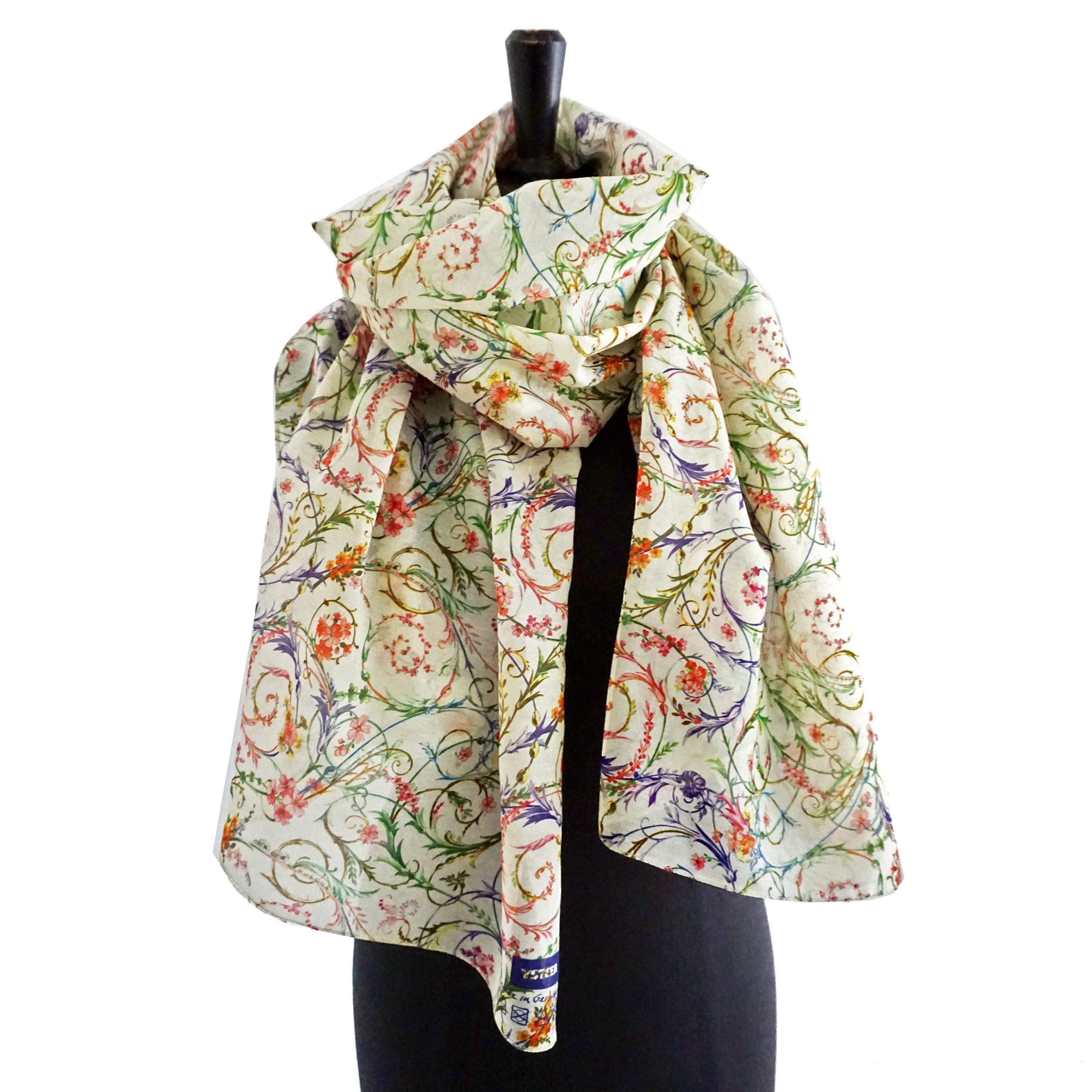 Organic Rococo ROCOCO SCARVES 18th-century Historical Pattern Organic-cotton Silk - Etsy