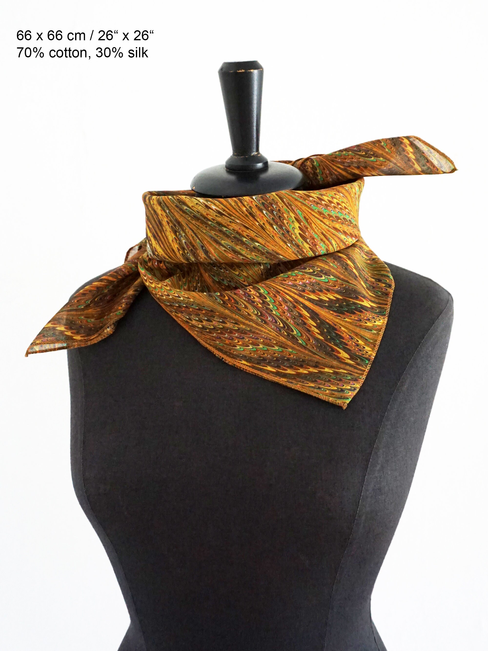 Dreams of Deco Satin Scarf