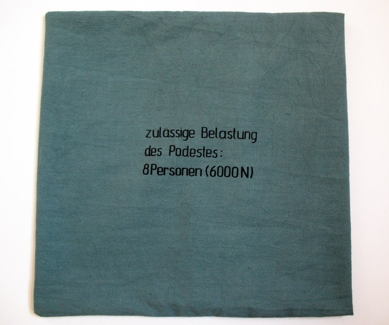 PILLOW CASES Karl- Marx- Stadt Cushion Cover Malimo Print Vintage G.D.R