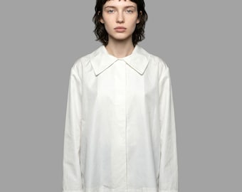 WOMEN SILK JACKET with screen print, wedding, A-Silhouette in cream