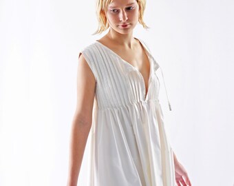 PLEATS DRESS empire, wedding, high waist, A-line in various colors