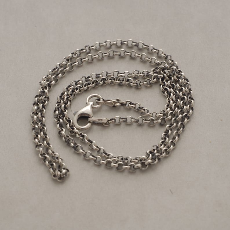 Mens Cross Necklace Silver Black Cross on Leather Cord or Etsy