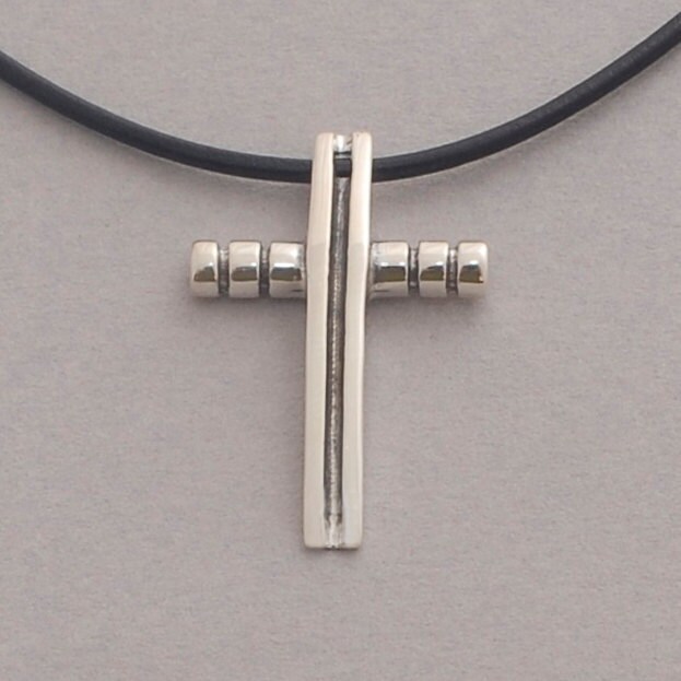 Unique Cross Pendant Necklace for Men 