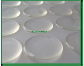 30) 1 1/2"  1 3/4" OR 2" Crystal Clear Epoxy Domes Adhesive Circle Stickers Dome Dot Bubble Lens Epoxy Stickers DIY Craft Projects