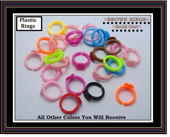 Anillos de plástico sale