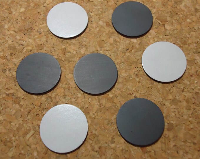 24MM Rubber Just Shy of 1 Round Rubber With Adhesive