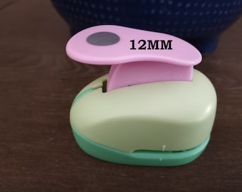 12MM Circle Punch 16MM Paper Punch Perfect Punch For 12MM Cabochons Perfect Punch 12MM Epoxy Stickers 12MM Epoxy Domes Also 16MM Round Punch