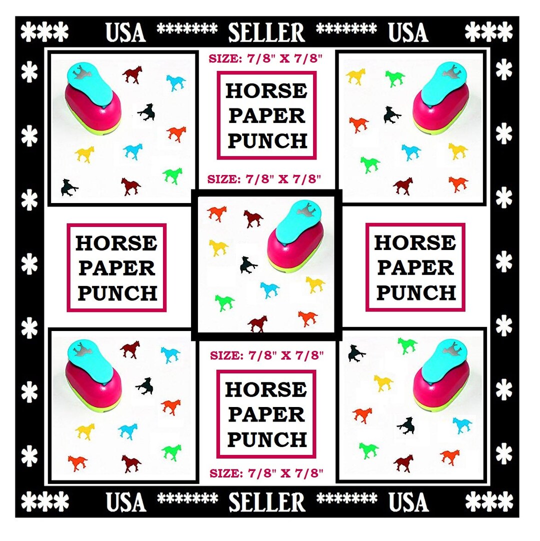 Paper Punch Horse Paper Punch for DIY Crafts Kids Projects Etsy