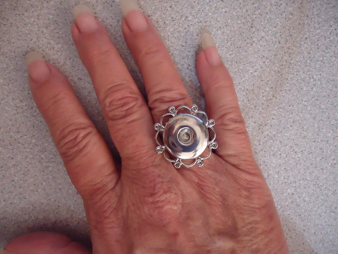 Blank Snap Button Rings Fit Snap Buttons 18mm 20mm Perfect Etsy