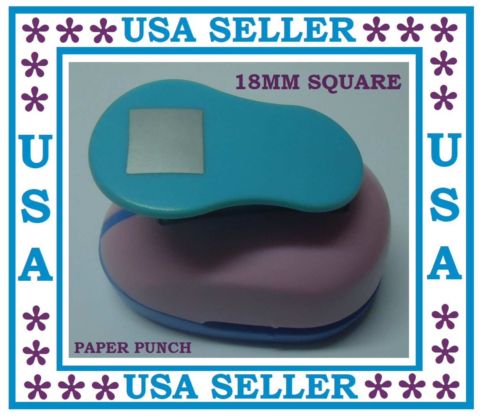 18MM Square Punch 18MM Square Paper Punch Super Size for All Etsy