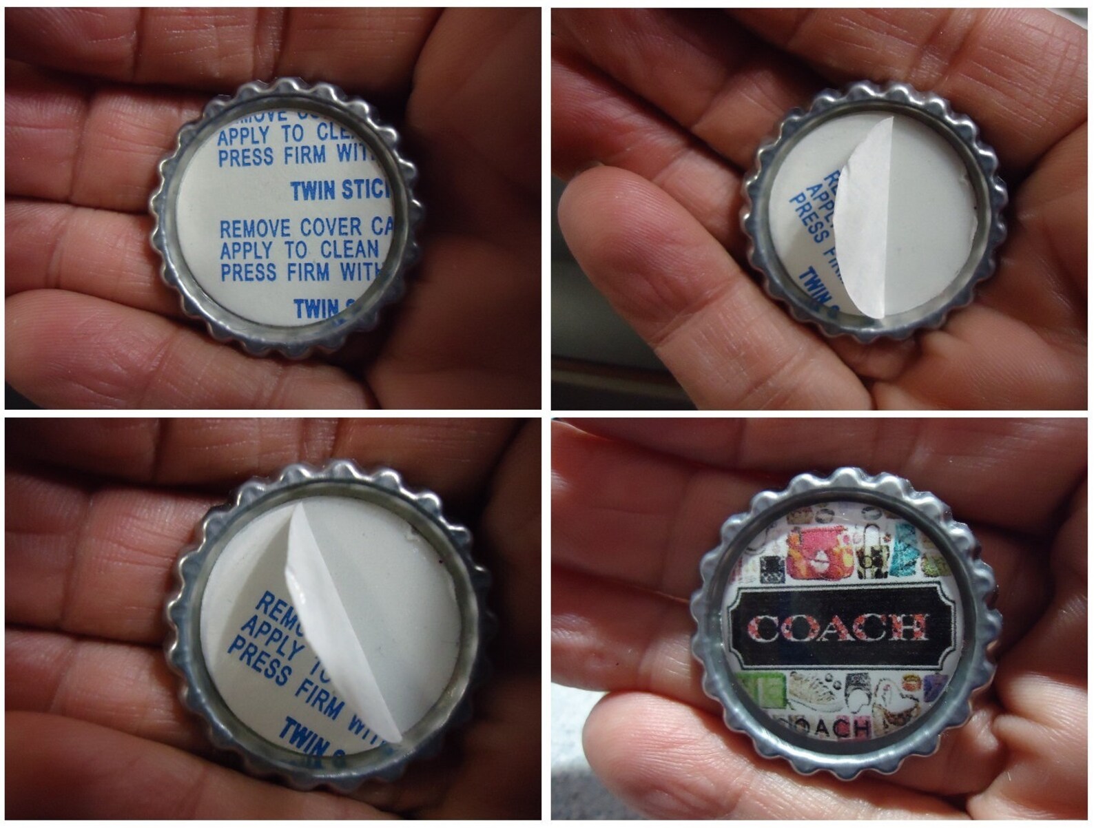 1 Double Sided Circle Adhesive Tape 1 Inch Round Double Etsy