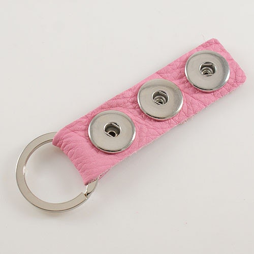 Snap Button Key Ring Kits U Get 5 Leather Key Chain Snap Etsy