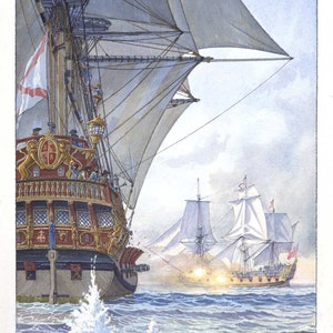 Manila galleon Nuestra Señora de la Encarnation engaged by Duke off Cabo St . Lucas, December 22, 1709 image 1