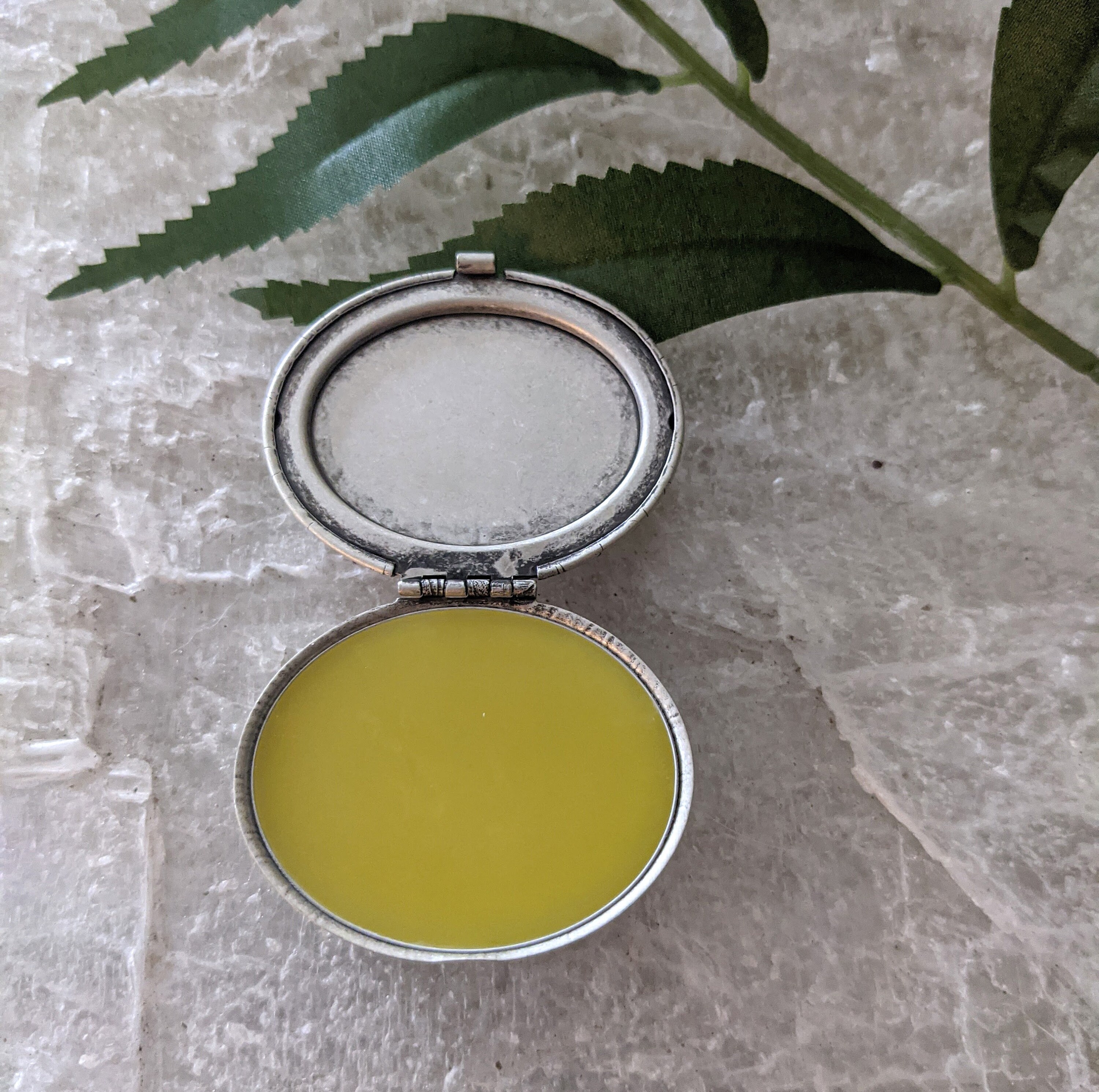 Vision Quest-refillable Natural Solid Perfume in Silver | Etsy