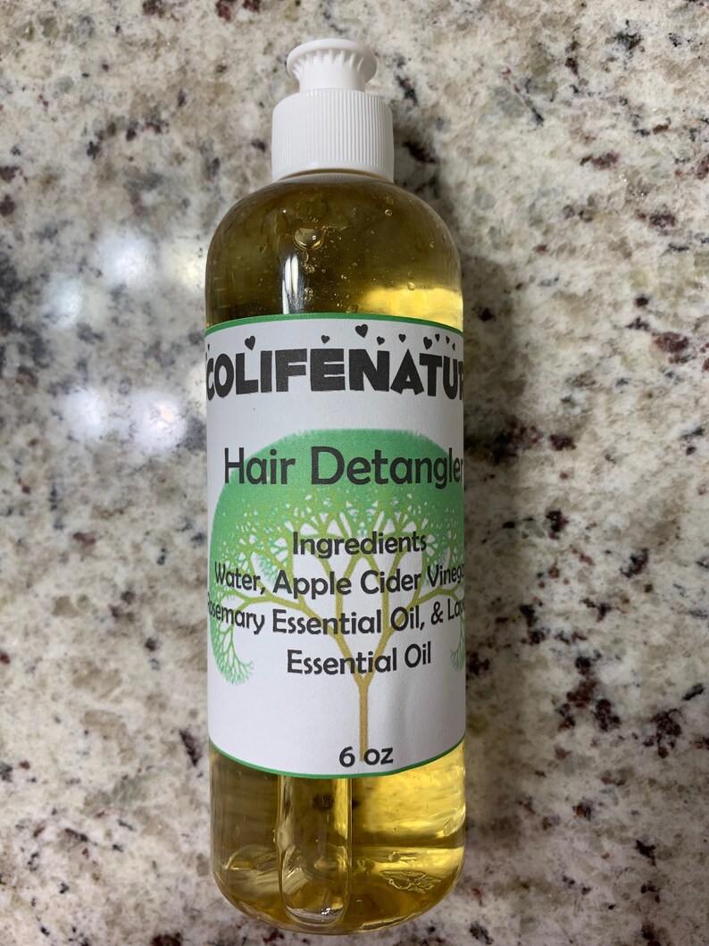 6 Oz Natural Hair Detangler Etsy