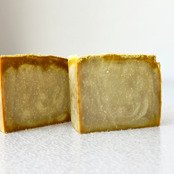 Egyptian Amber Castile Soap |handmade |eco-friendly |go green |natural products |eco-conscious |environmental impact - ZERO Coconut Oil