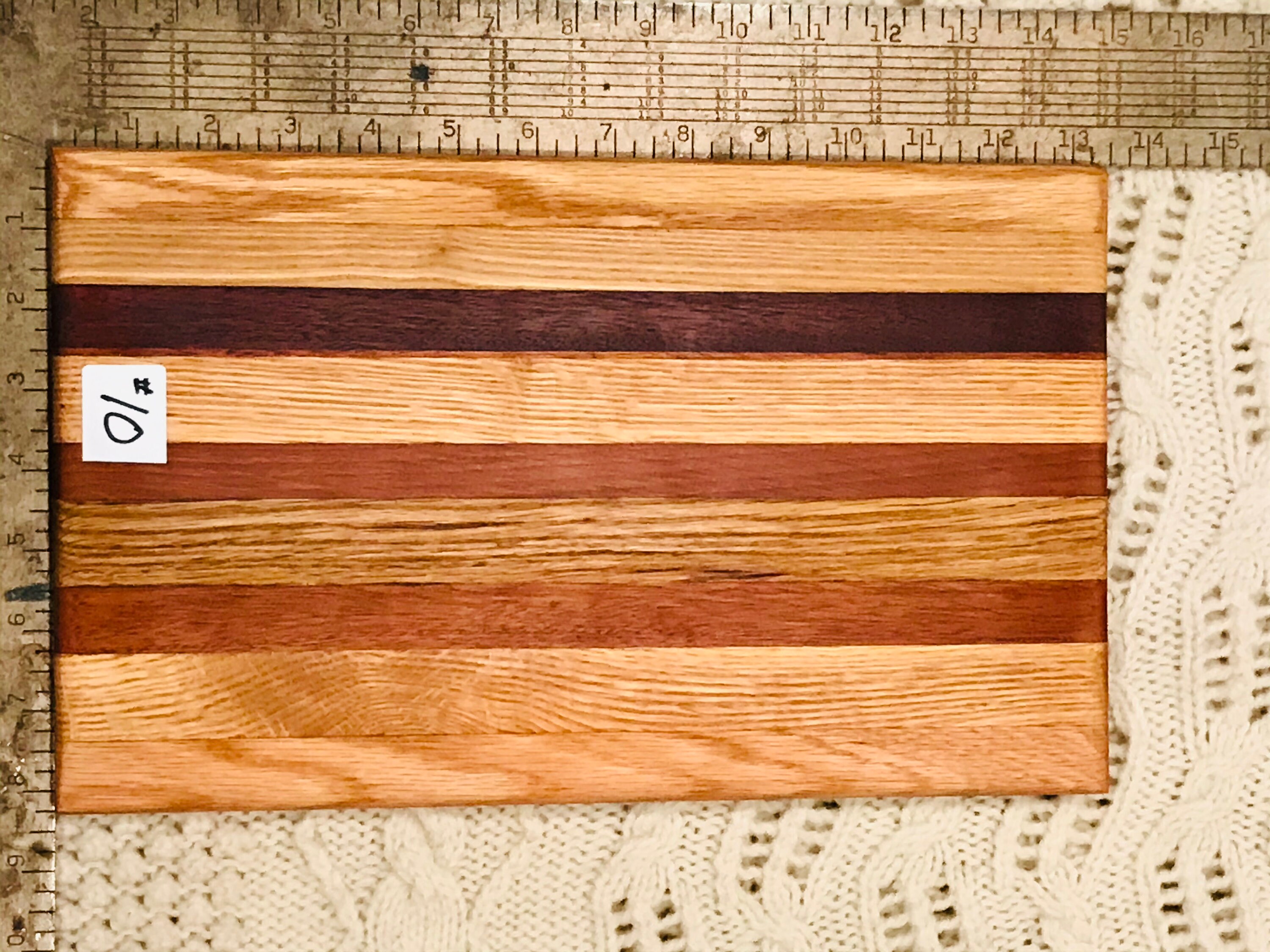 Tabla de corte de madera dura hermoso roble Etsy España