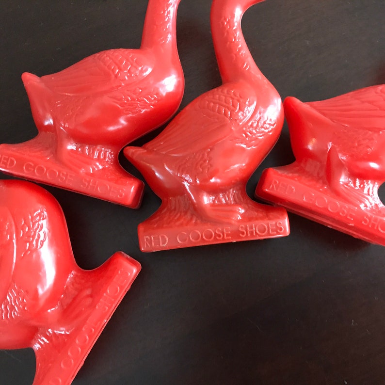 Lot of Vintage Red Goose Shoes Advertising Items 54 Total Etsy