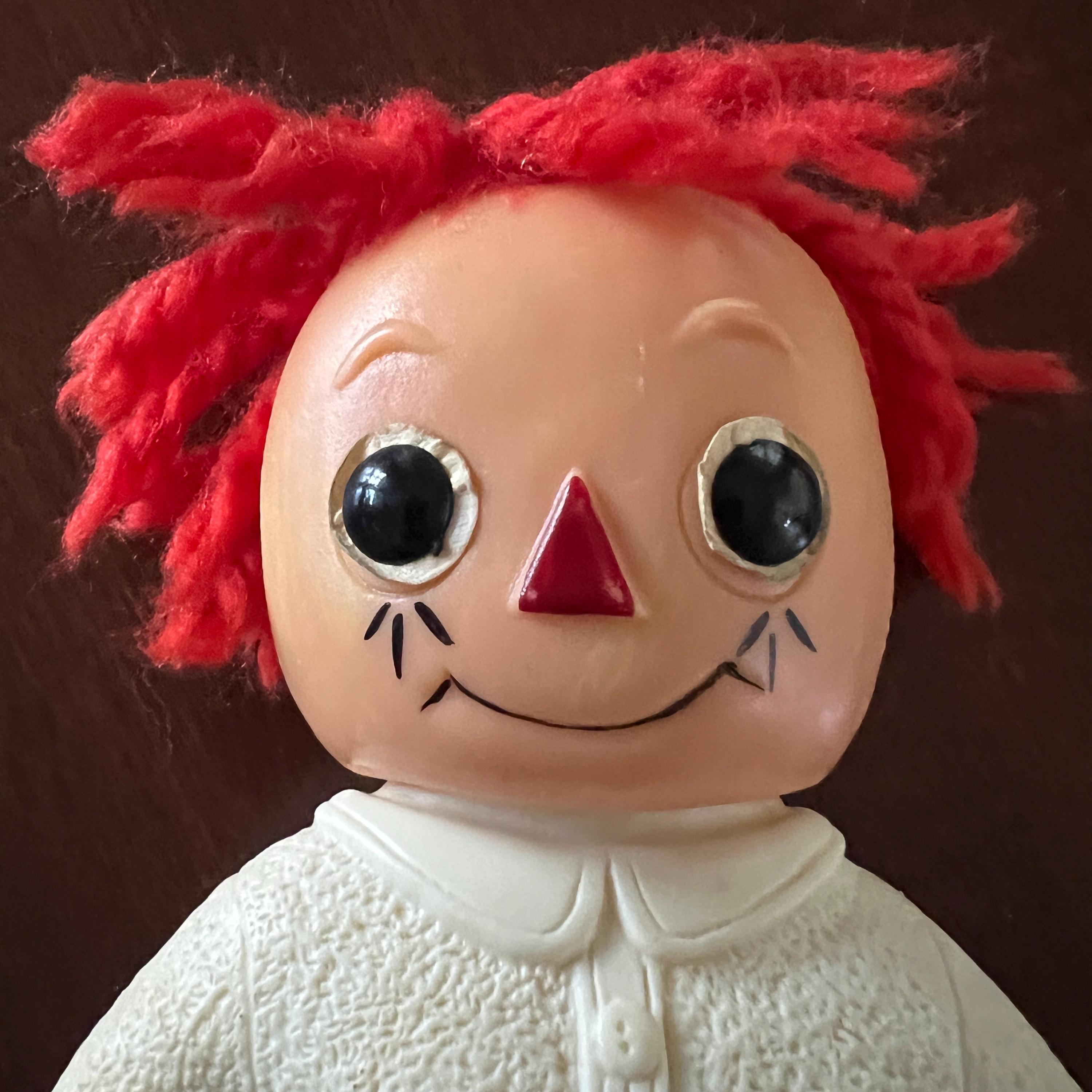 Vintage 1974 Raggedy Ann/andy Coin Bank Doll, 9