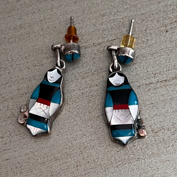 Southwest Native Sterling Earrings