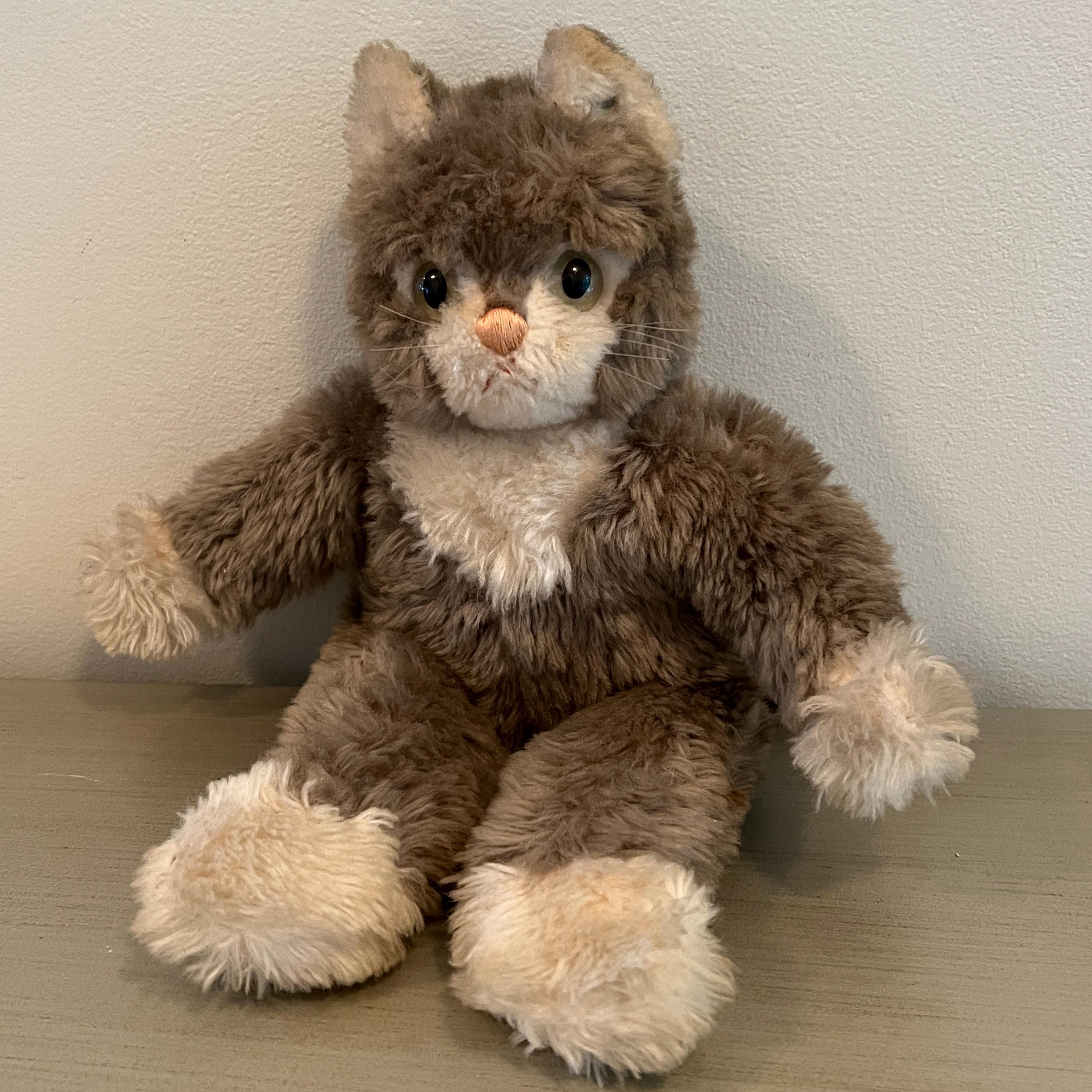 【希少】Steiff シュタイフ Burri Tom Cat 1496/10 Steiff Black Hallowe'en Cat, Burri; all IDs; 1496/10; early