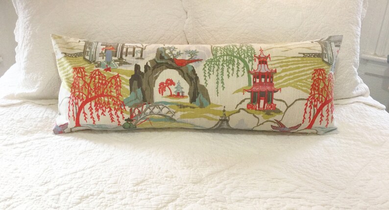 Long Lumbar Pillow Cover 14x36 Lumbar Pillow Cover Extra Etsy
