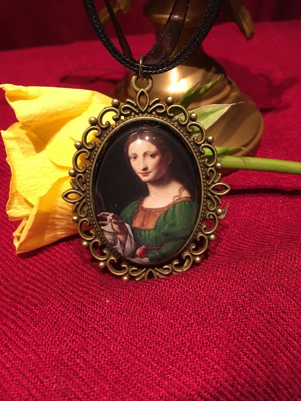 Mary Magdalene pendant-FREE SHIPPING image 0