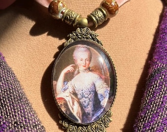 Versailles jewelry, 18th century, costume jewelry, choker, Marie Antoinette