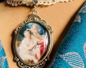 Versailles jewelry, 18th century, costume jewelry, choker