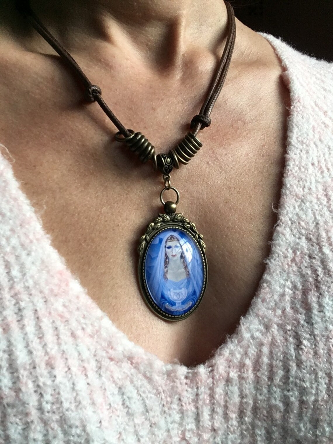 Goddess Goddess Pendant Goddess Necklace Goddess Jewelry Etsy