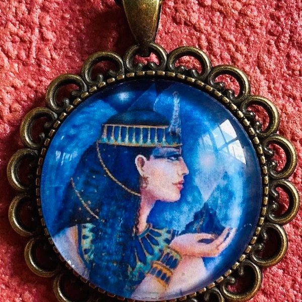 Isis, Isis pendant, Goddess Isis, Goddess Maat by Pamela Matthews, gift, gift for her, gift for mom