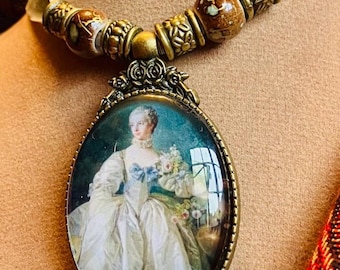 Versailles jewelry, 18th century, costume jewelry, choker