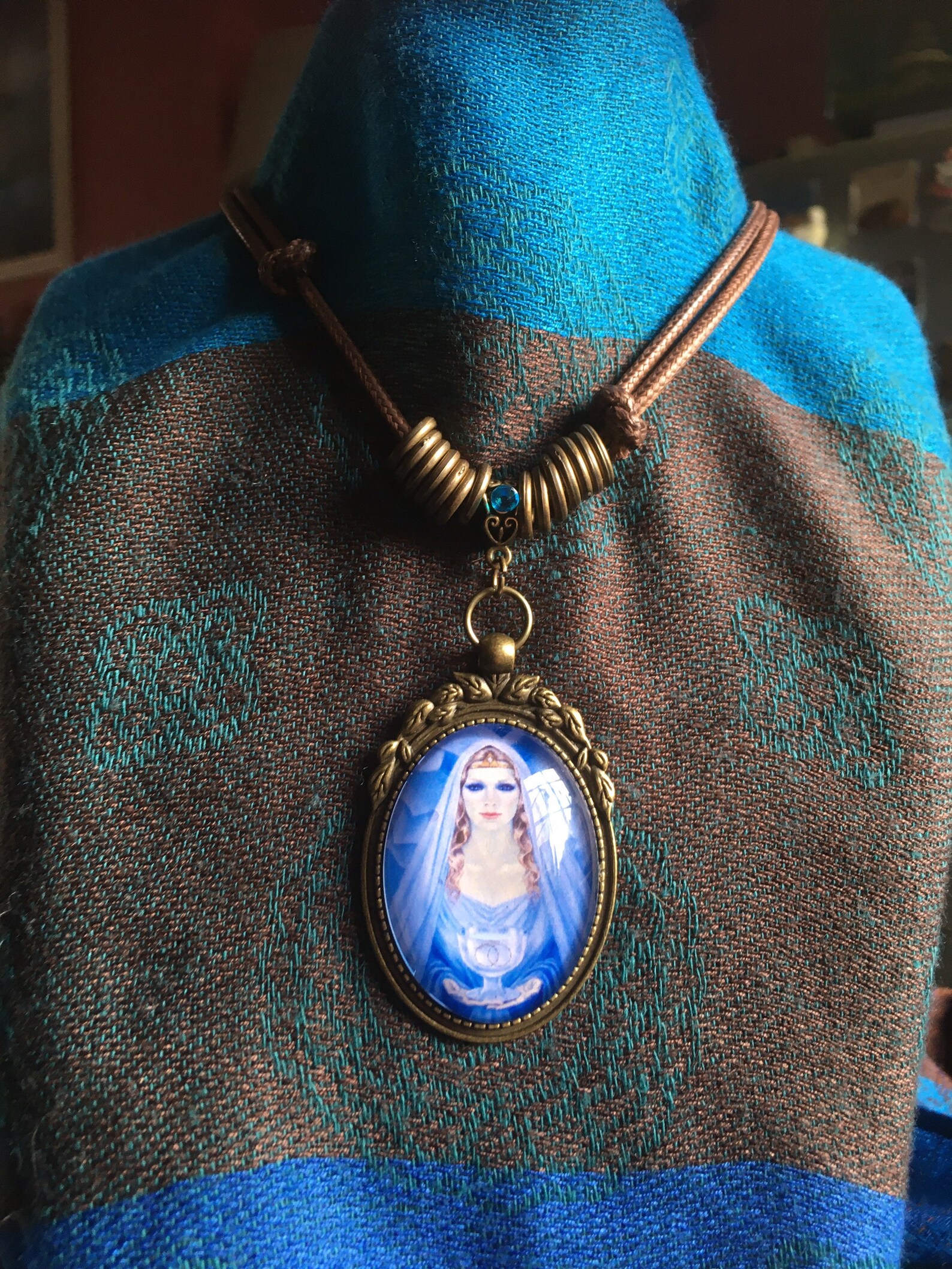 Goddess Goddess Pendant Goddess Necklace Goddess Jewelry Etsy