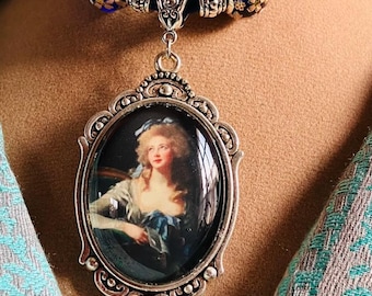 Religious pendant, spiritual jewelry, handmade,