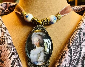 Versailles jewelry, 18th century, costume jewelry, choker