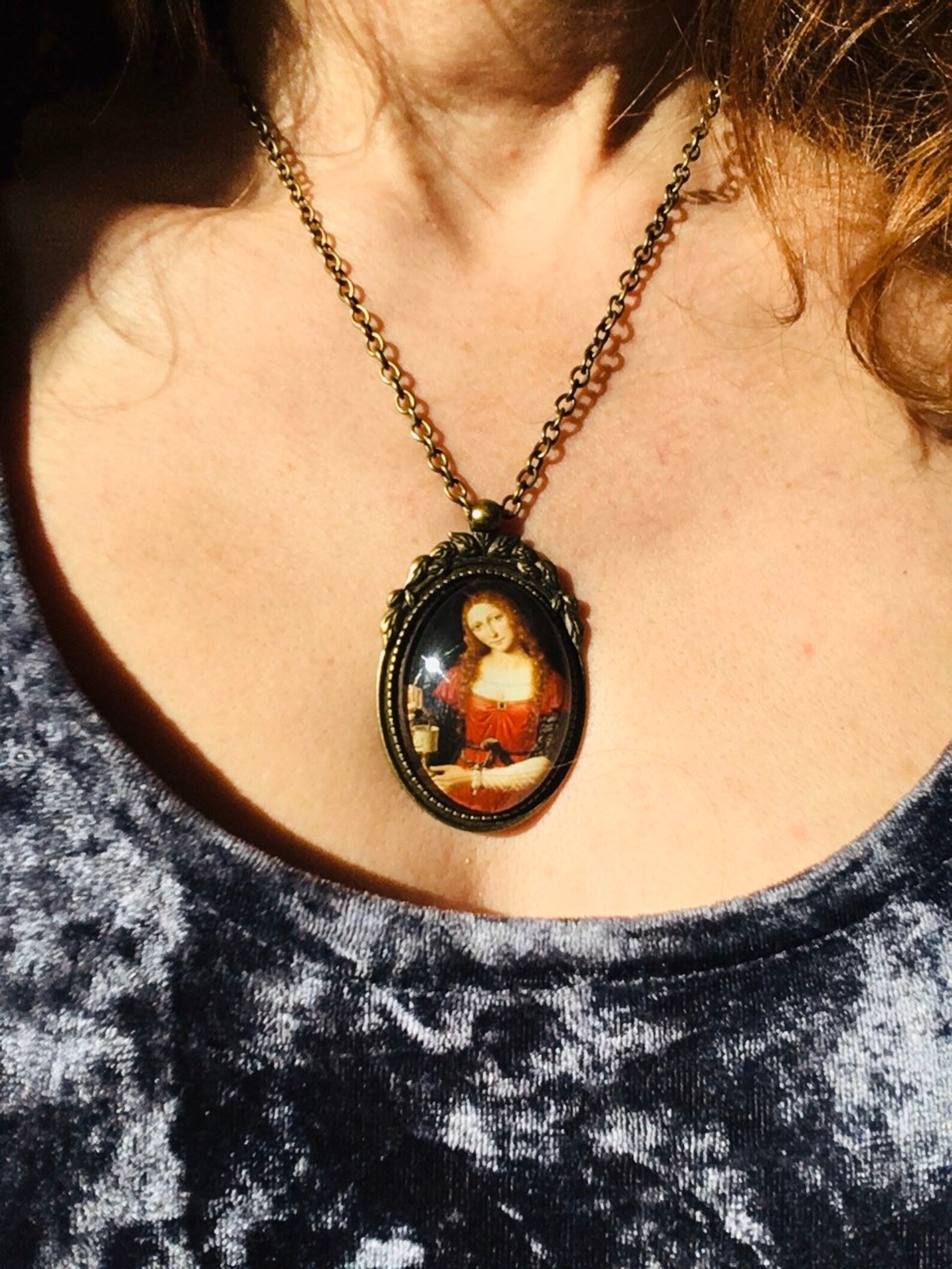 Mary Magdalene Pendant FREE SHIPPING Etsy