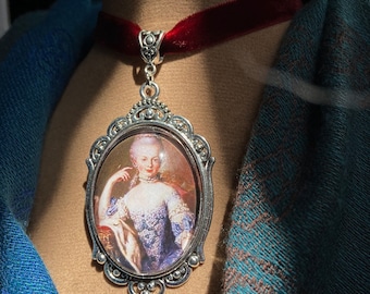 Versailles jewelry, 18th century, costume jewelry, choker, Marie Antoinette